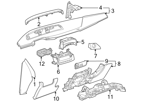 GM 11546647 Reinforcement Beam Mount Bolt GM 11546647 Reinforcement Beam Mount Bolt