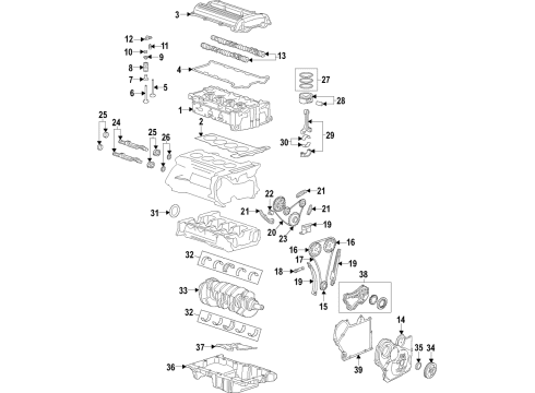 GM 12608300 Camshaft