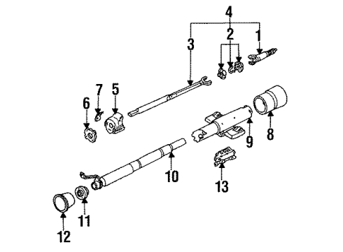1986 Buick Century Ignition Lock Diagram