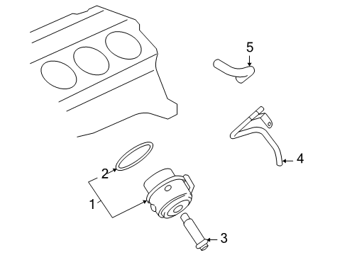 2005 Pontiac Montana Oil Cooler Diagram