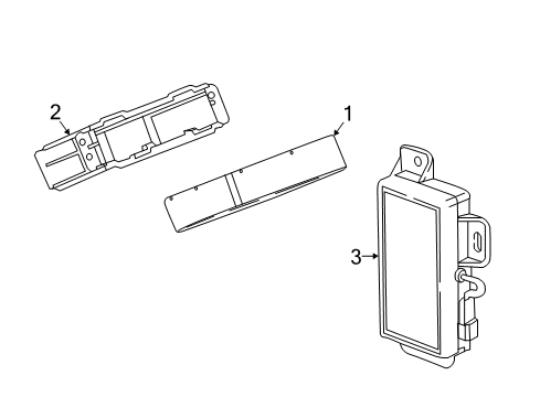 2019 Chevy Bolt EV Communication System Components Diagram
