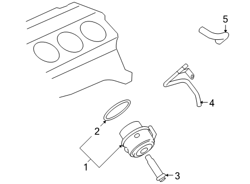 2006 Chevy Uplander Oil Cooler Diagram