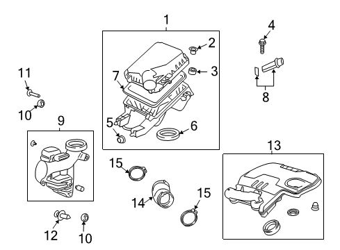 2008 Chevy Malibu Air Intake Diagram
