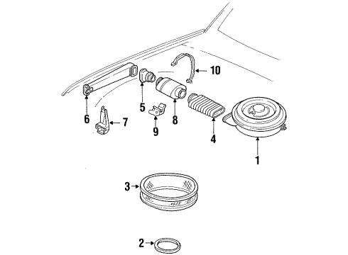 1990 Chevy C3500 Air Intake Diagram
