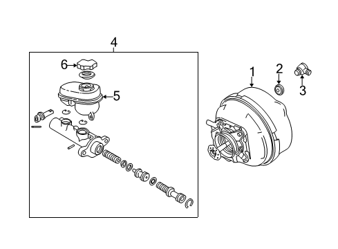 2003 Cadillac CTS Dash Panel Components Diagram