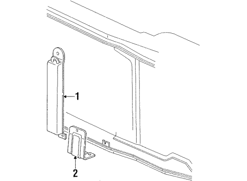 1992 Chevy C1500 Power Steering Oil Cooler Diagram