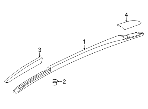 2011 Buick Enclave Luggage Carrier Diagram