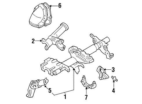 2000 Chevy Prizm Housing & Components Diagram