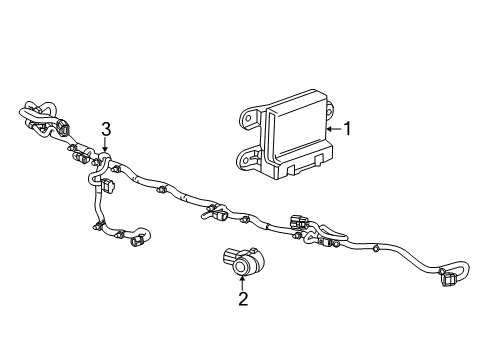 2015 Cadillac ELR Electrical Components Diagram