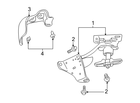 2005 Buick Rainier Spare Tire Carrier Diagram