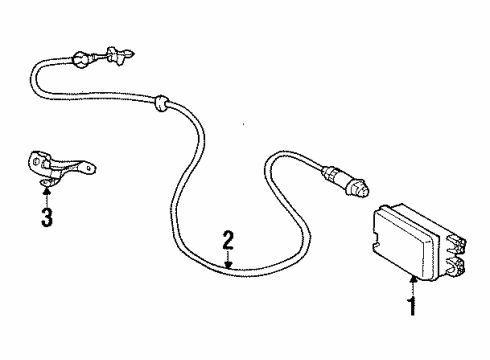 1991 GMC K2500 Cruise Control System Diagram