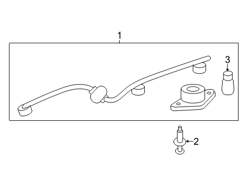 2013 GMC Acadia License Lamps Diagram