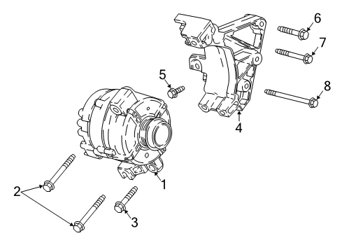 2021 GMC Canyon Alternator Diagram