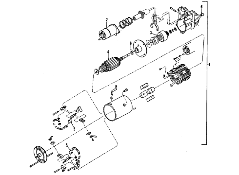 1992 GMC G1500 Starter Diagram