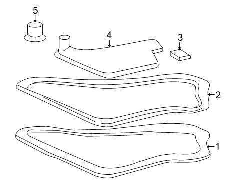2006 Buick Terraza Transaxle Parts Diagram