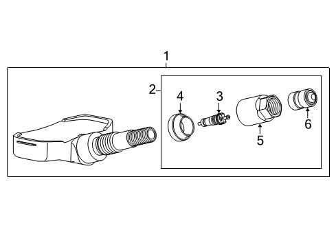 2014 Chevy SS Tire Pressure Monitoring Diagram