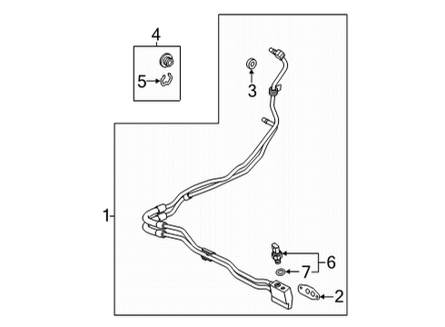 2021 GMC Yukon XL Oil Cooler Diagram