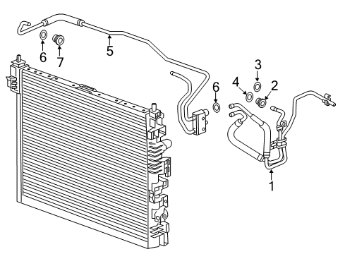 2019 GMC Terrain Trans Oil Cooler Lines Diagram