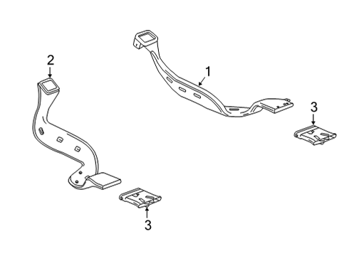 2021 GMC Yukon Ducts Diagram