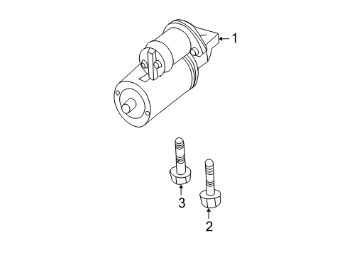 2004 Oldsmobile Alero Starter Diagram