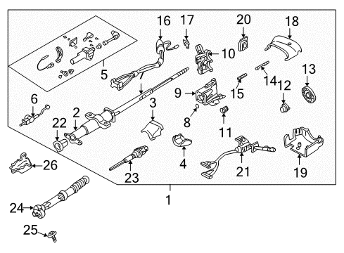 1996 GMC Jimmy Ignition Lock Diagram