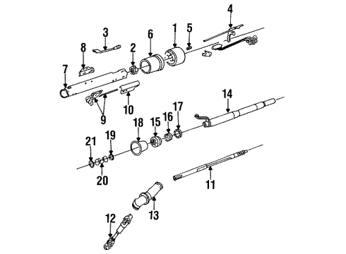 1985 Buick Electra Ignition Lock Diagram