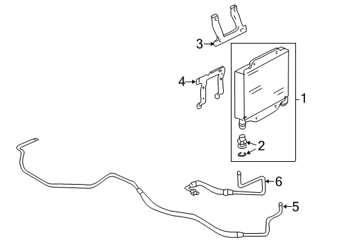 1993 GMC K2500 Trans Oil Cooler Diagram