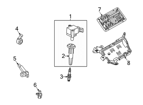2022 Cadillac CT4 Ignition System Diagram
