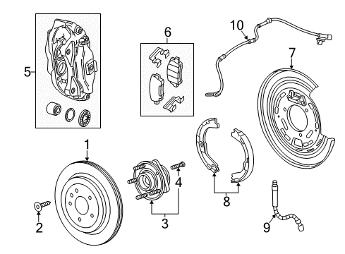 2016 Cadillac CTS Anti-Lock Brakes Diagram