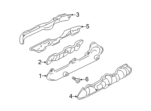 2004 Chevy Monte Carlo Exhaust Manifold Diagram