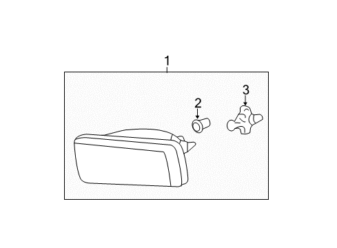 2011 Chevy Silverado 3500 HD Fog Lamps Diagram