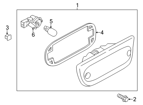 2016 Chevy City Express Bulbs Diagram