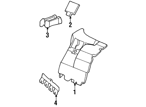 1992 Cadillac Eldorado Fuse & Relay Diagram