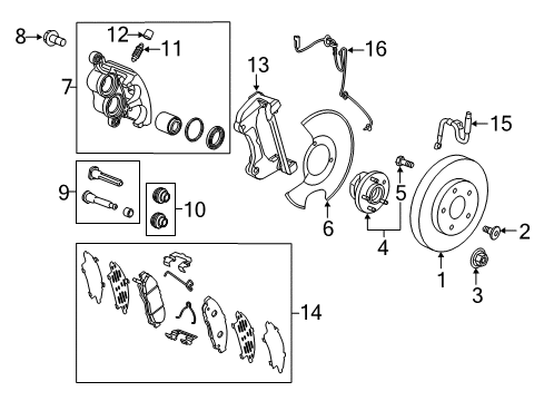 2018 Buick Enclave Anti-Lock Brakes Diagram