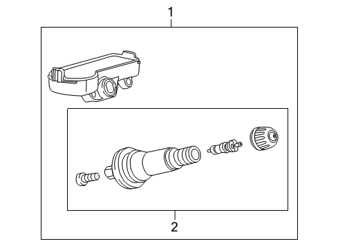 2010 Pontiac G6 Tire Pressure Monitoring Diagram
