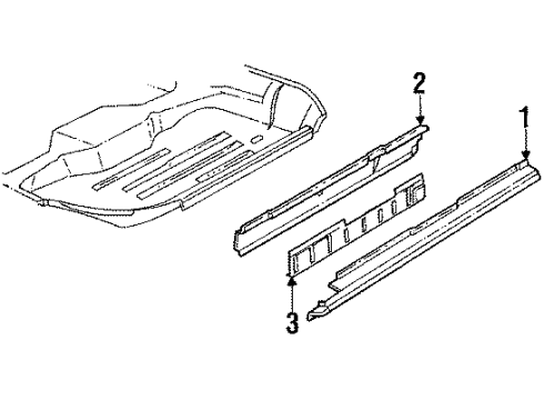 1985 Buick Skylark Rocker Panel Diagram