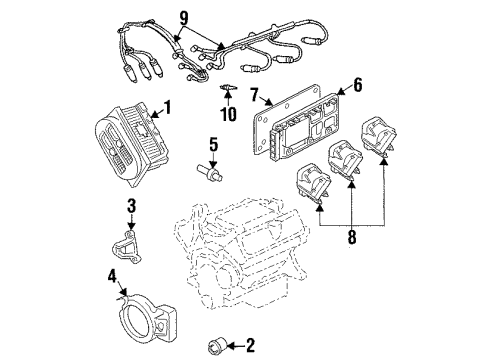 2000 Pontiac Grand Prix Ignition System Diagram