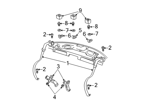 2000 Chevy Monte Carlo Seat Belt Diagram