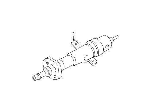 2000 Chevy Impala Steering Column & Wheel Diagram