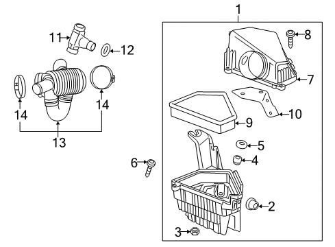 2011 Cadillac CTS Powertrain Control Diagram 14 - Thumbnail