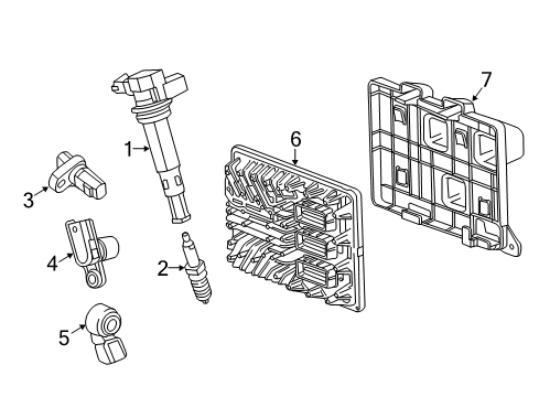 2021 GMC Canyon Ignition System Diagram