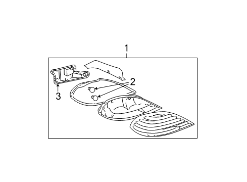 2001 Pontiac Grand Am Tail Lamps Diagram