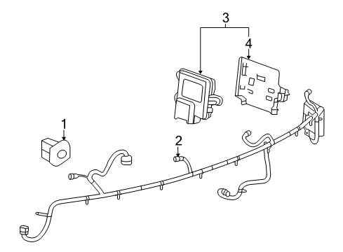 2016 Chevy Malibu Limited Electrical Components Diagram