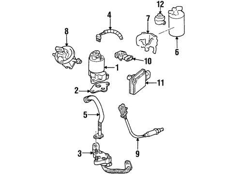 1998 Pontiac Firebird Powertrain Control Diagram