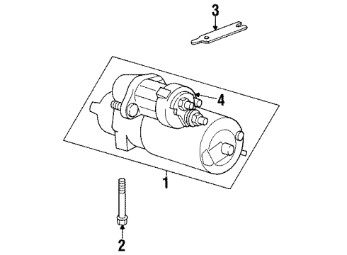 1990 GMC C1500 Starter Diagram