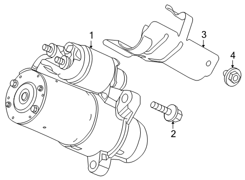 2010 GMC Terrain Starter Diagram