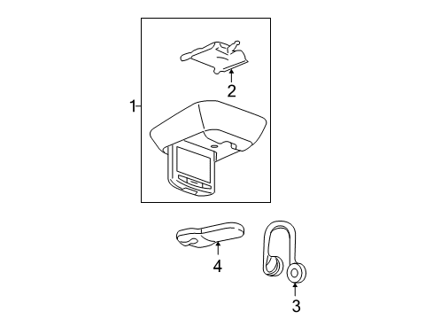 2006 Cadillac Escalade ESV Electrical Components Diagram