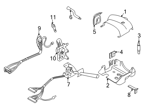 1997 Chevy Express 2500 Ignition Lock Diagram
