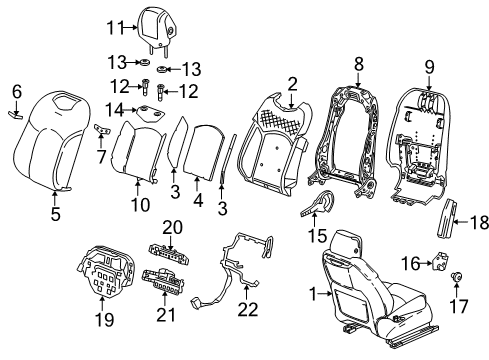 2017 Cadillac CT6 Heated Seats Diagram 2 - Thumbnail