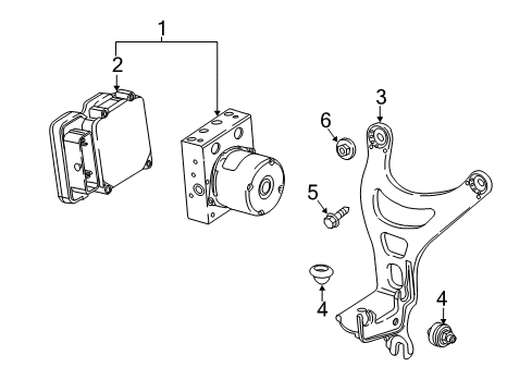 2018 Buick Regal Sportback Anti-Lock Brakes Diagram